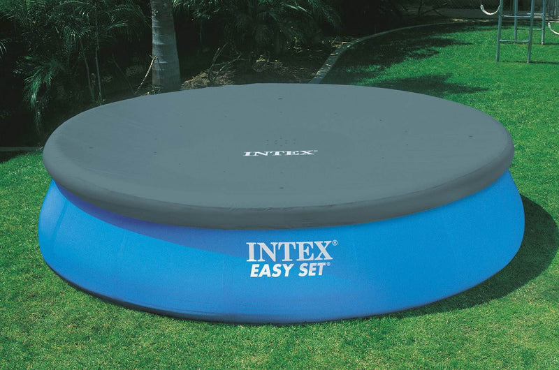 Intex 48in x 18ft Inflatable Above Ground Pool with Ladder, Pump & Cover