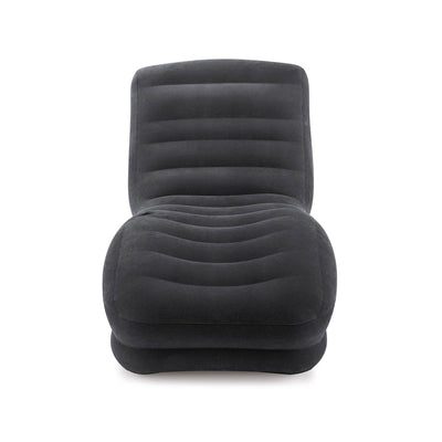 Intex Lounge Chair w/Built-In Cup Holder + Chair w/Cup Holder And Ottoman Set