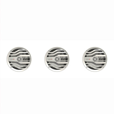 MB Quart NK2-116W 6.5" 120W 2 Way Coaxial Marine & Sports Speakers Pair (3 Pack)