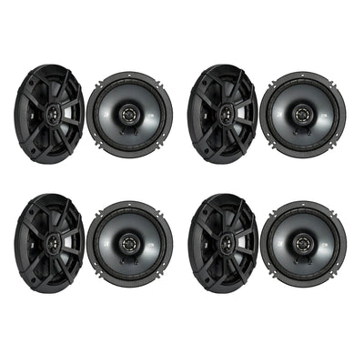 KICKER 43CSC654 CSC65 6.5" 6-1/2" 600w 4-Ohm Car Audio Coaxial Speakers (4 Pair)