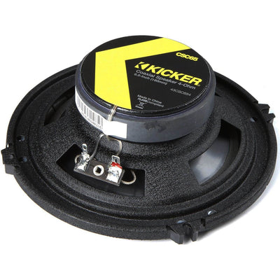 KICKER 43CSC654 CSC65 6.5" 6-1/2" 600w 4-Ohm Car Audio Coaxial Speakers (4 Pair)
