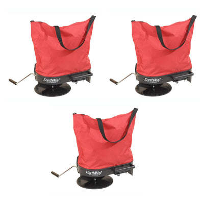 Earthway Hand Crank Garden Seeder Adaptable Seed & Fertilizer Spreader (3 Pack)