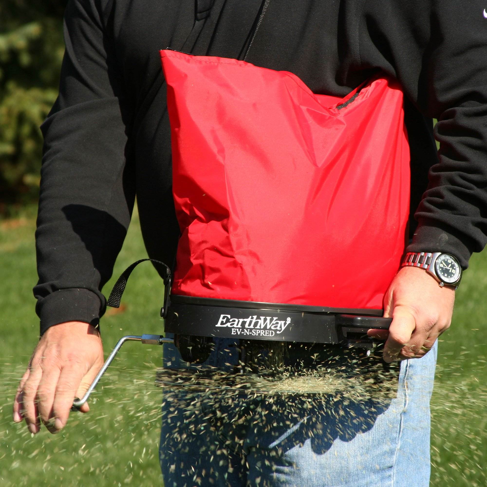 Earthway Hand Crank Garden Seeder Adaptable Seed & Fertilizer Spreader (3 Pack)