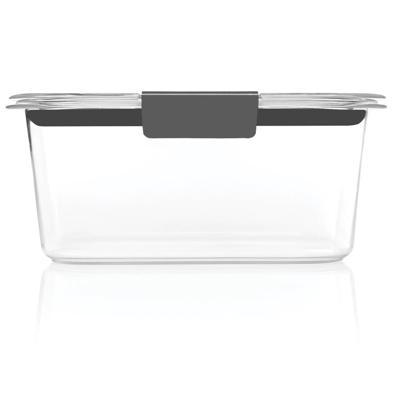 Rubbermaid Stackable Leak Proof Kitchen Food Storage Container, Clear (Used)