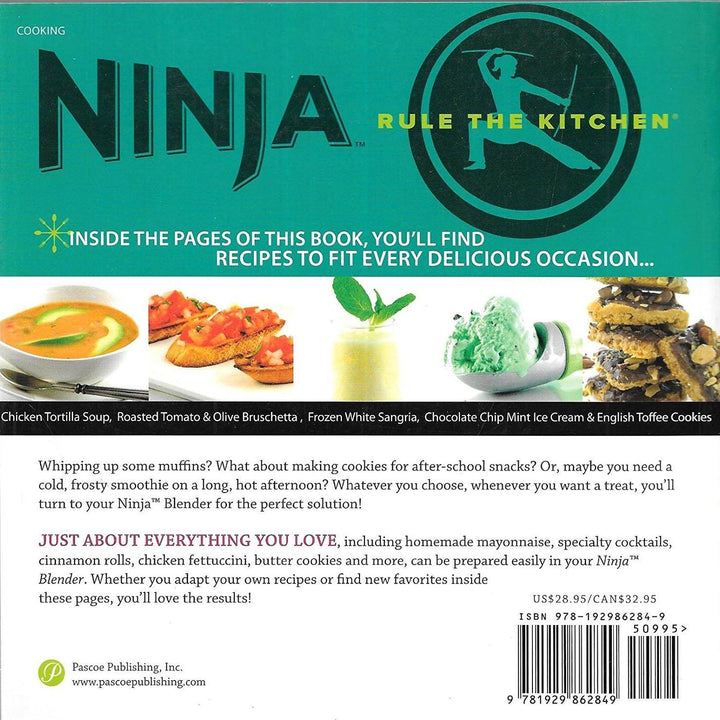 Ninja Blender Breakthrough Blending 150 Recipe Kitchen Cookbook by Ninja (2 Pack)