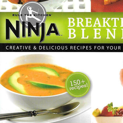Ninja Blender Breakthrough Blending 150 Recipe Kitchen Cookbook by Ninja (2 Pack) - VMInnovations