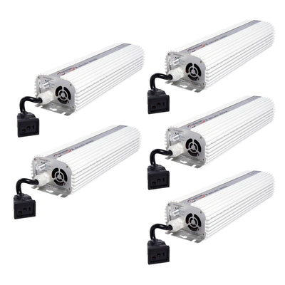 Quantum 1000W 120/240V Dimmable Digital Grow Light Lamp Ballast (5 Pack)