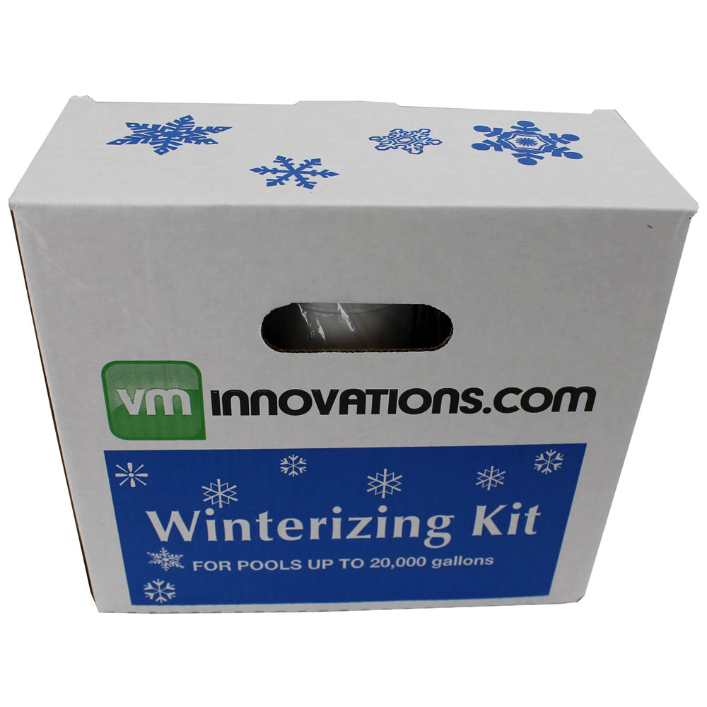 Swimming Pool 20000 Gallon Winterizing Chemical Closing Kit & 4 x 8' Air Pillow