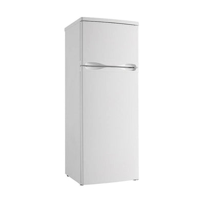 Danby 7.3 Cubic Feet 2 Door Slim Compact Apartment Sized Refrigerator, White