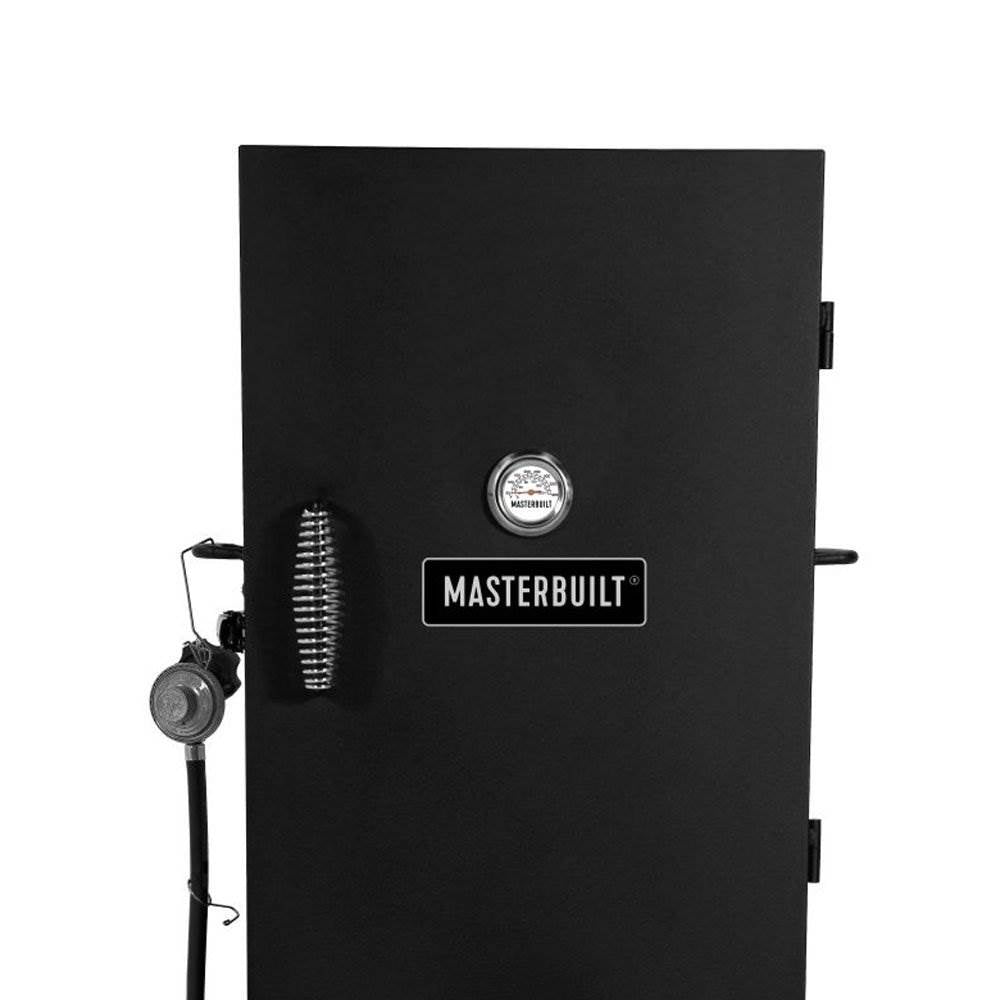 Masterbuilt 30-Inch Outdoor Vertical Propane Gas BBQ Meat Smoker Grill (2 Pack)