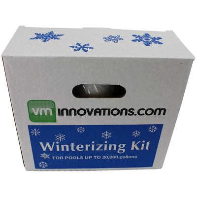 Swimming Pool Winterizing Chemical Treatment Closing Kit - Up To 20,000 Gallons