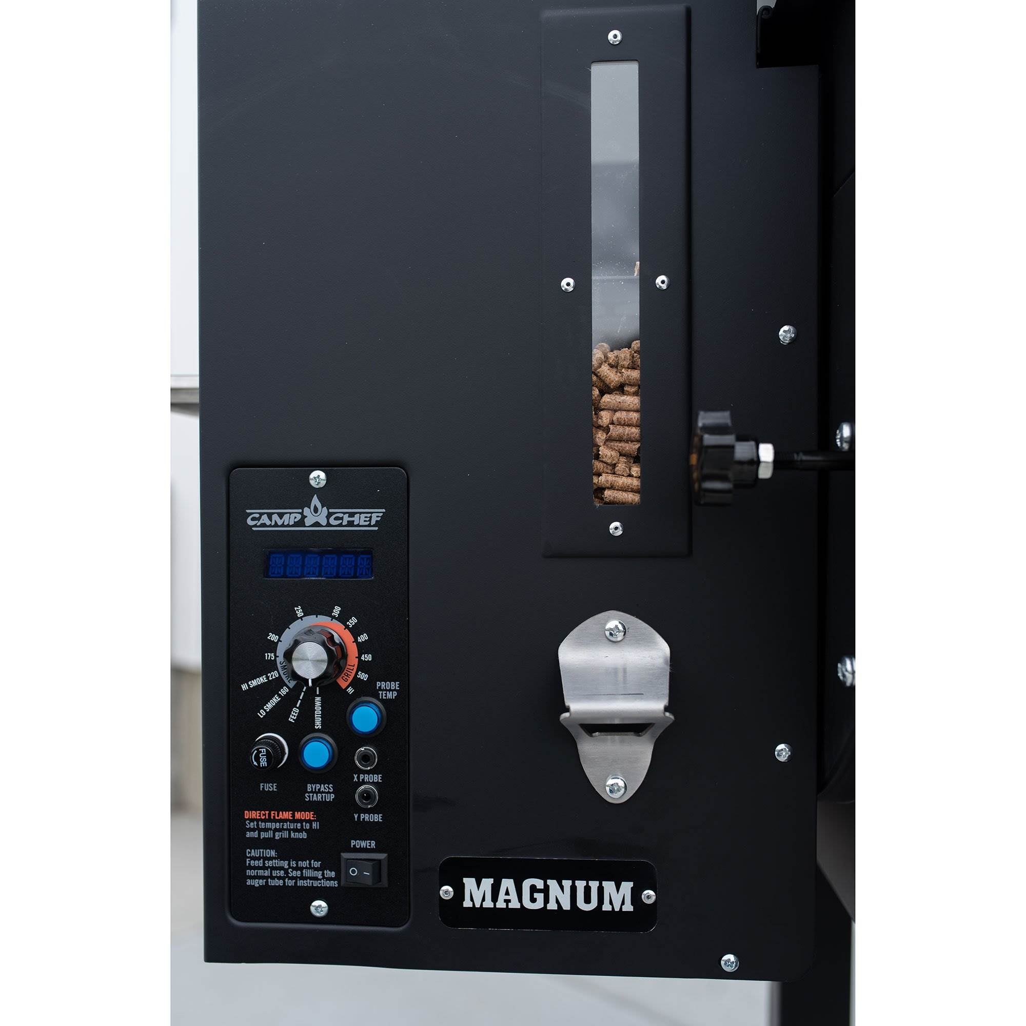 Camp Chef Magnum Wood Fired Pellet Grill & Smoker Combo Duo, Black (Open Box)