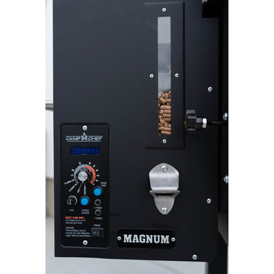 Camp Chef Magnum Wood Fired Pellet Grill & Smoker Combo Duo, Black (Open Box)