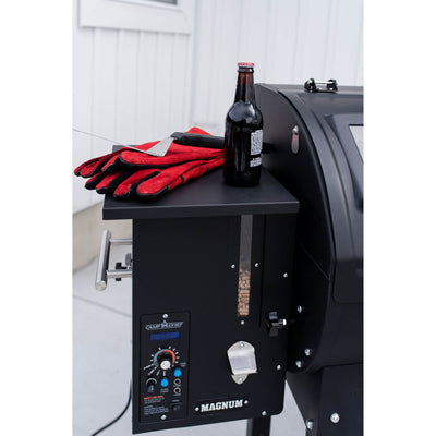 Camp Chef Magnum Wood Fired Pellet Grill & Smoker Combo Duo, Black (Open Box)