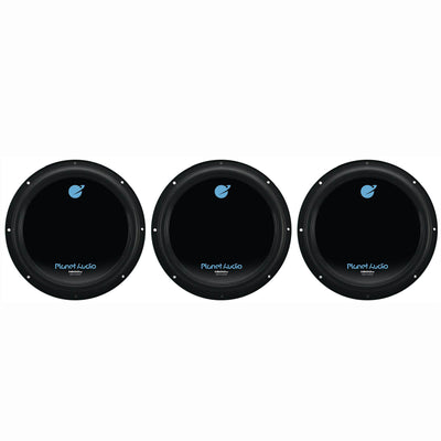 Planet Audio 12" 1800 Watt Car Audio Power Single Subwoofer DVC 4 Ohm (3 Pack) - VMInnovations
