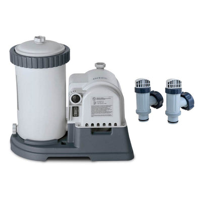 Intex Krystal Clear Pool Filter Cartridge Pump & Plunger Valves Gaskets (2 Pack) - VMInnovations