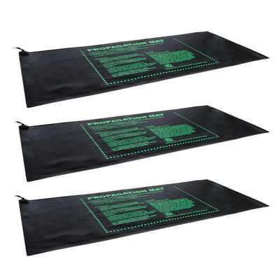 Hydroponic 107W Seed Start Seedling Propogation Heat Mat | 48 x 20.75" (3 Pack)