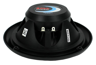 BOSS MR6B 6.5 Inch Dual Cone Black Marine Audio Speakers 180 Watt (8 Speakers) - VMInnovations