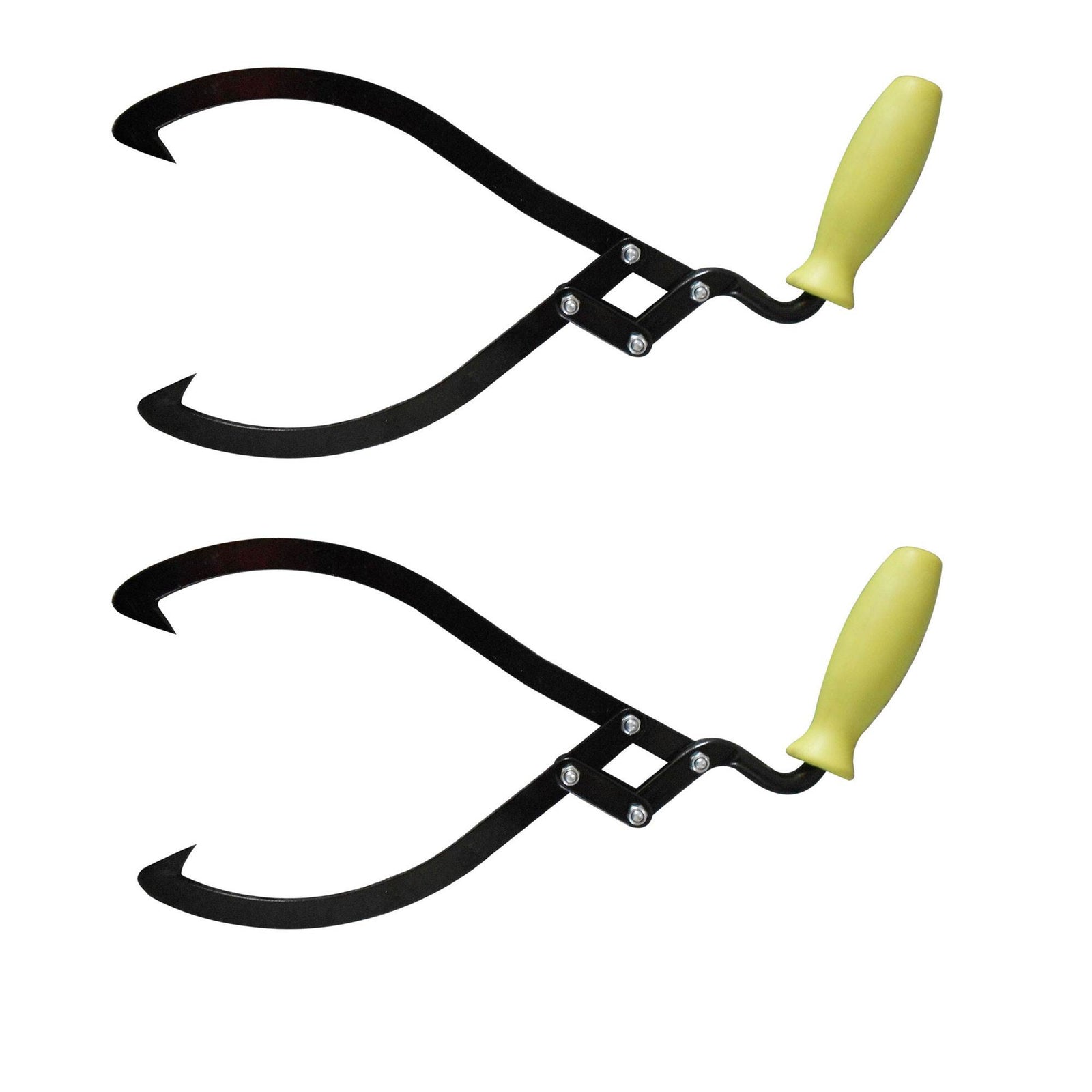 Timber Tuff 16 Inch Logging Lifting and Carrying Firewood Log Tongs (2 Pack) - VMInnovations