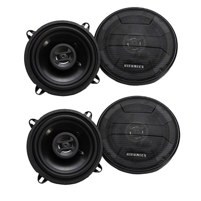 Hifonics Zeus 200 Watt 5.25 Inch 2 Way 4 Ohm Car Audio Coaxial Speakers (2 Pack) - VMInnovations
