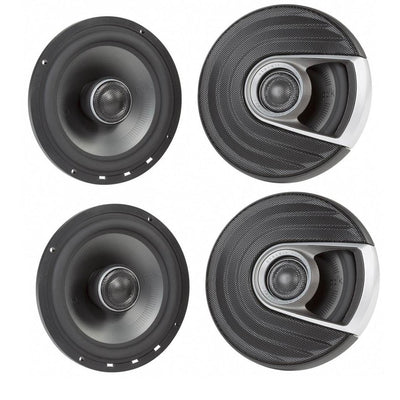 Polk Audio MM1 Series 6.5" 300W Coaxial Marine Boat ATV Audio Speakers (2 Pack)