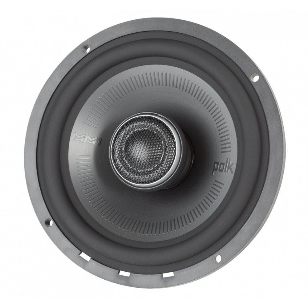 Polk Audio MM1 Series 6.5" 300W Coaxial Marine Boat ATV Audio Speakers (2 Pack)