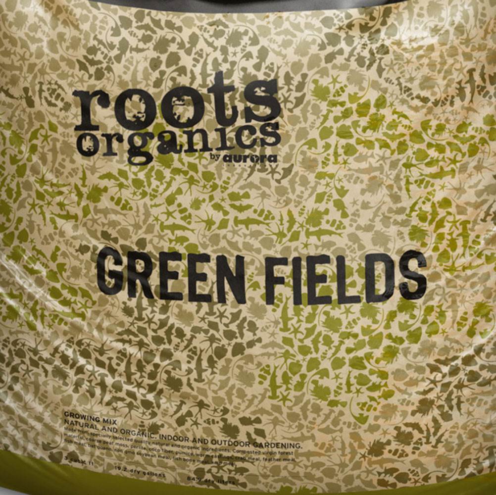 Roots Organics ROGF Green Fields Hydroponic Garden Potting Soil, 10 Gal, 3 Pack