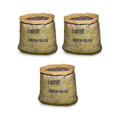 Roots Organics ROGF Green Fields Hydroponic Garden Potting Soil, 10 Gal, 3 Pack - VMInnovations