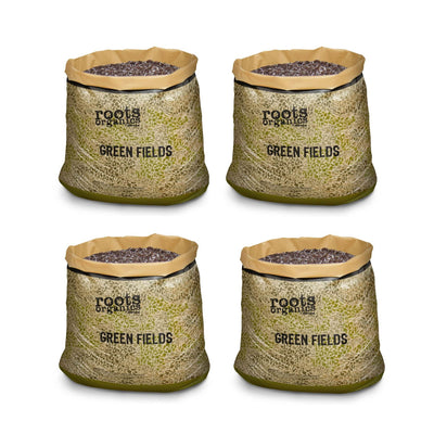 Roots Organics ROGF Green Fields Hydroponic Garden Potting Soil, 10 Gal, 4 Pack - VMInnovations