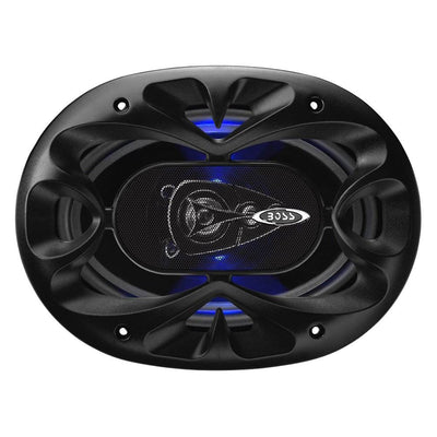 Boss Rage 4 Way 300W Full Range Mobile Audio/Video Speakers, Pair (2 Pack)