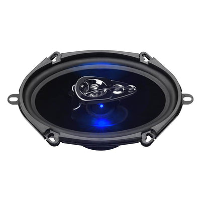 Boss Rage 4 Way 300W Full Range Mobile Audio/Video Speakers, Pair (2 Pack)