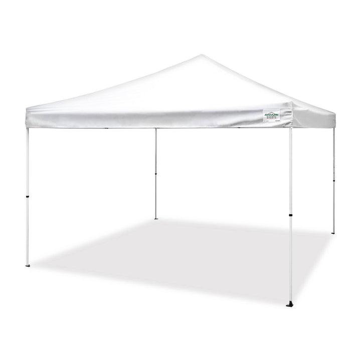 Caravan Canopy Pro 2 12 x 12 Foot Straight Leg Instant Canopy & Sidewalls, White