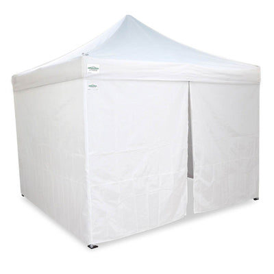 Caravan Canopy Pro 2 12 x 12 Foot Straight Leg Instant Canopy & Sidewalls, White - VMInnovations