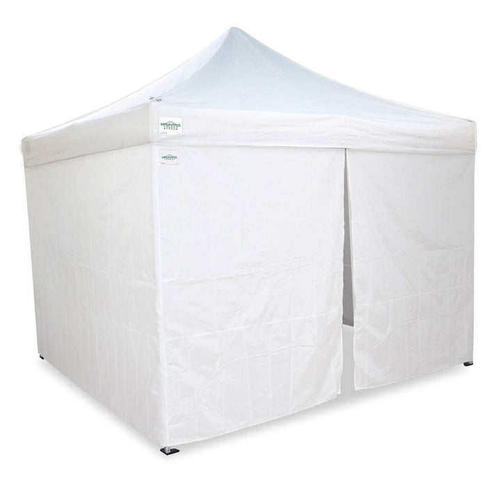 Caravan Canopy Pro 2 12 x 12 Foot Straight Leg Instant Canopy & Sidewalls, White