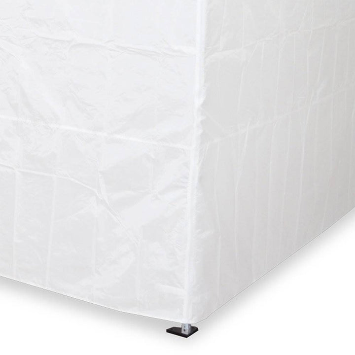 Caravan Canopy Pro 2 12 x 12 Foot Straight Leg Instant Canopy & Sidewalls, White