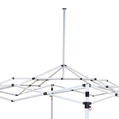 Caravan Canopy Pro 2 12 x 12 Foot Straight Leg Instant Canopy & Sidewalls, White - VMInnovations