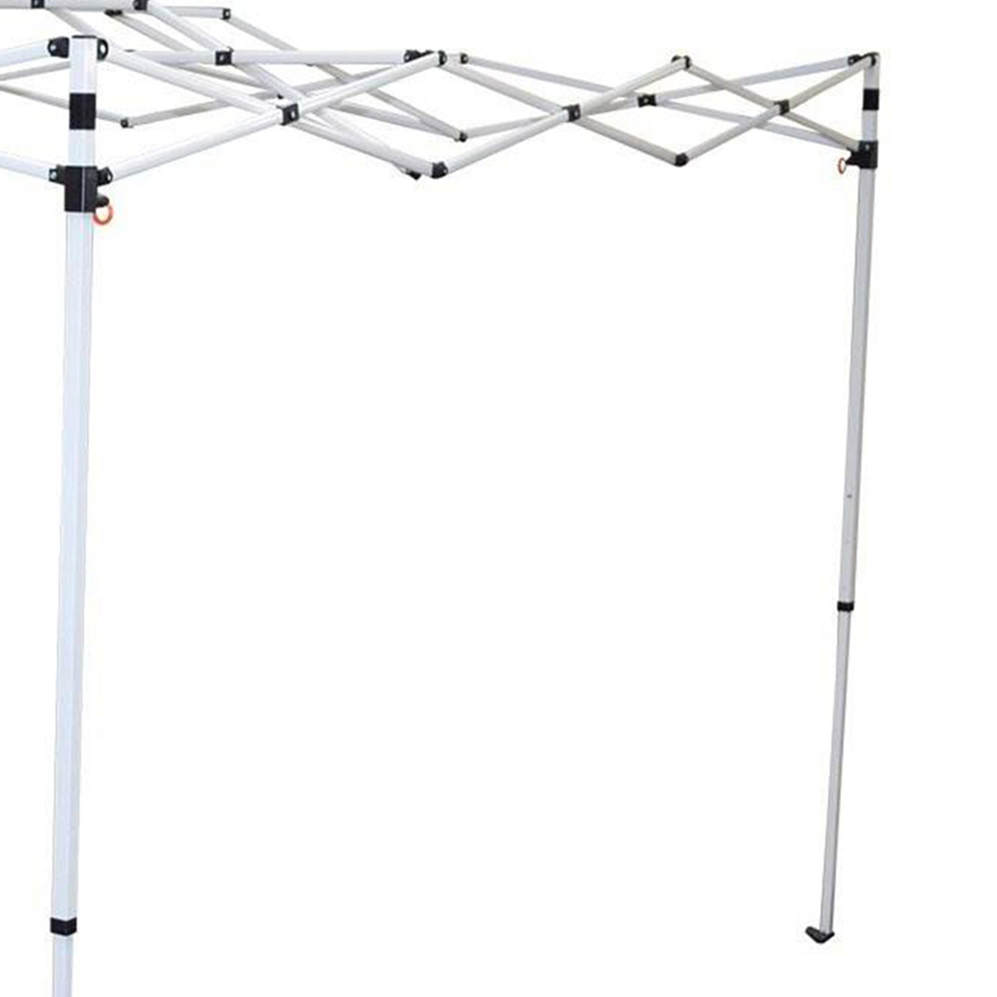 Caravan Canopy Pro 2 12 x 12 Foot Straight Leg Instant Canopy & Sidewalls, White - VMInnovations