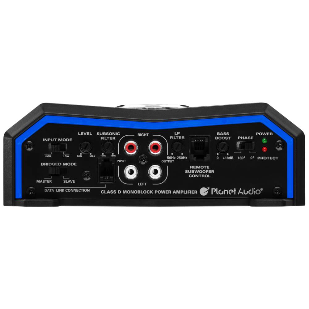 Planet Audio 4000W Amplifier & 12" 1800W Subwoofer (2 Pack) & Vented 12" Sub Box