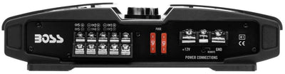 Boss 3700W 5 Channel Car Audio Amplifier & 12 Inch 2300 Watt Subwoofers (2 Pack)