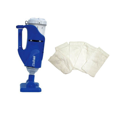 Water Tech Microfilter Cleaner Bags (5 Pack) & Catfish Swimming Pool Spa Vacuum