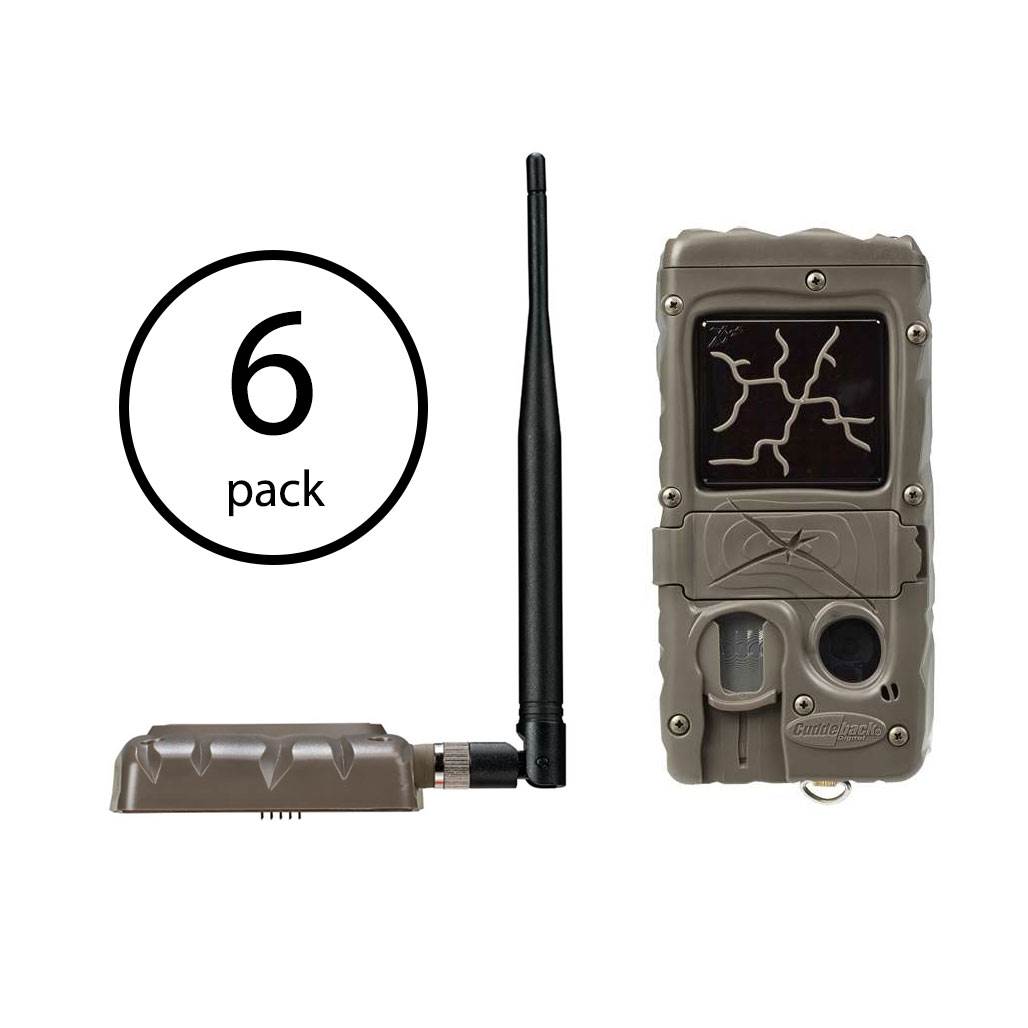 Cuddeback Cap Wireless Remote Network (6 Pack) & Infrared Game Camera (6 Pack)