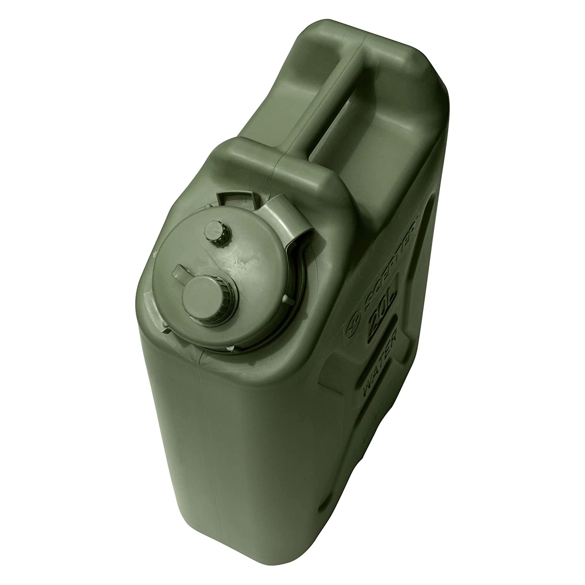 Scepter BPA Durable 5 Gallon Portable Water Storage Container, Green (2 Pack) - VMInnovations