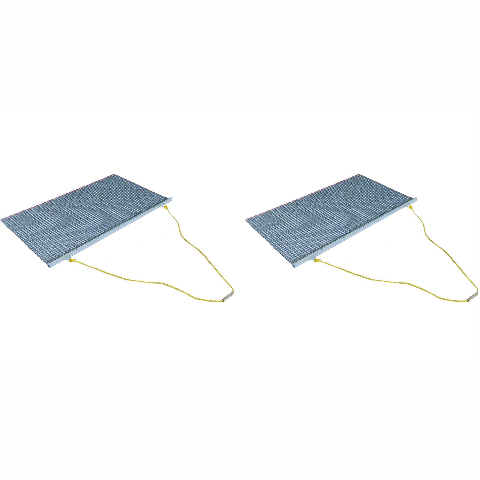 Yard Tuff ATV/UTV 5' x 3' Zinc Plated Field Surface Leveling Drag Mat (2 Pack) - VMInnovations
