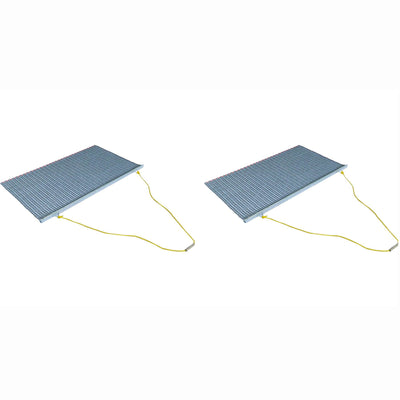 Yard Tuff ATV/UTV 5' x 3' Zinc Plated Field Surface Leveling Drag Mat (2 Pack) - VMInnovations