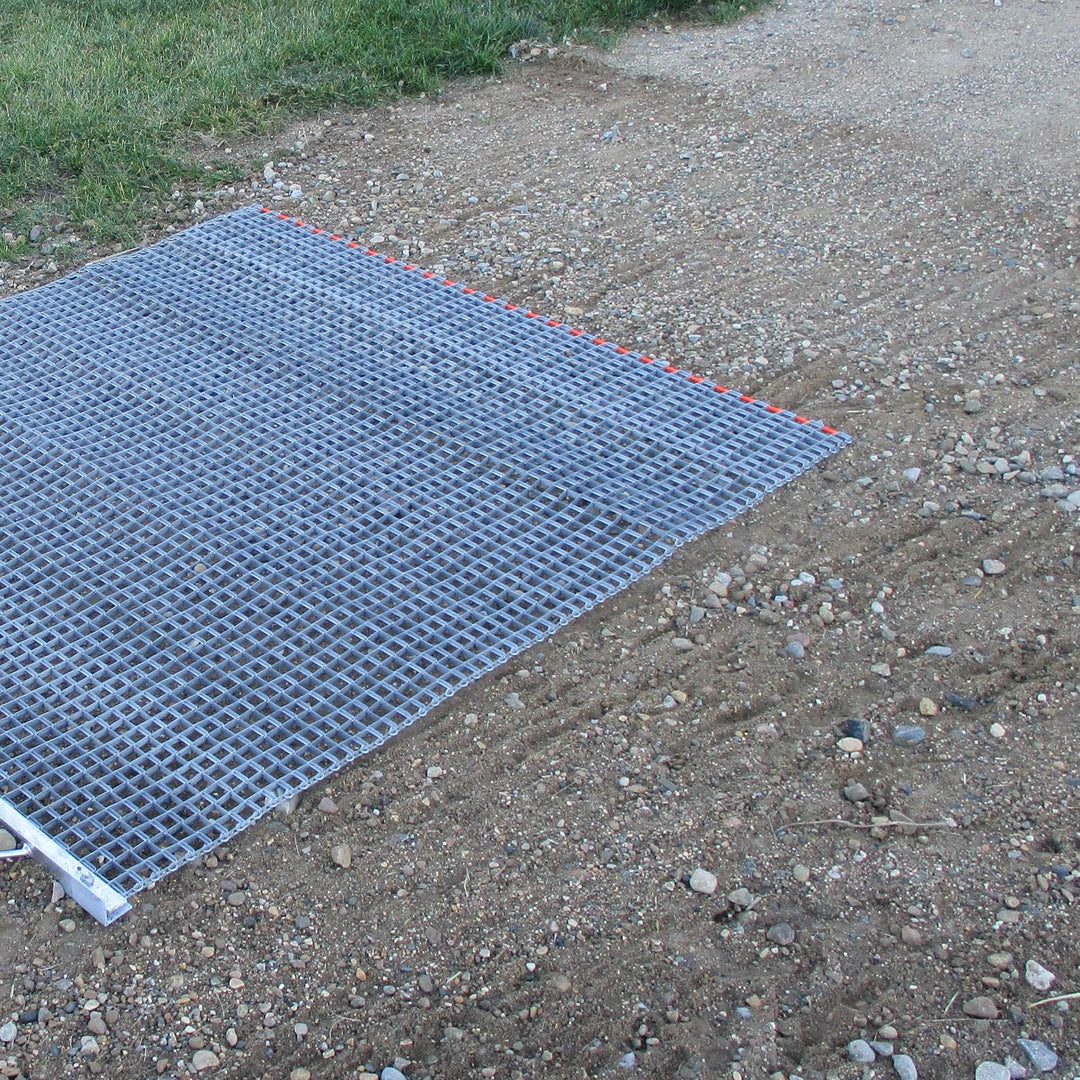 Yard Tuff ATV/UTV 5' x 3' Zinc Plated Field Surface Leveling Drag Mat (2 Pack)