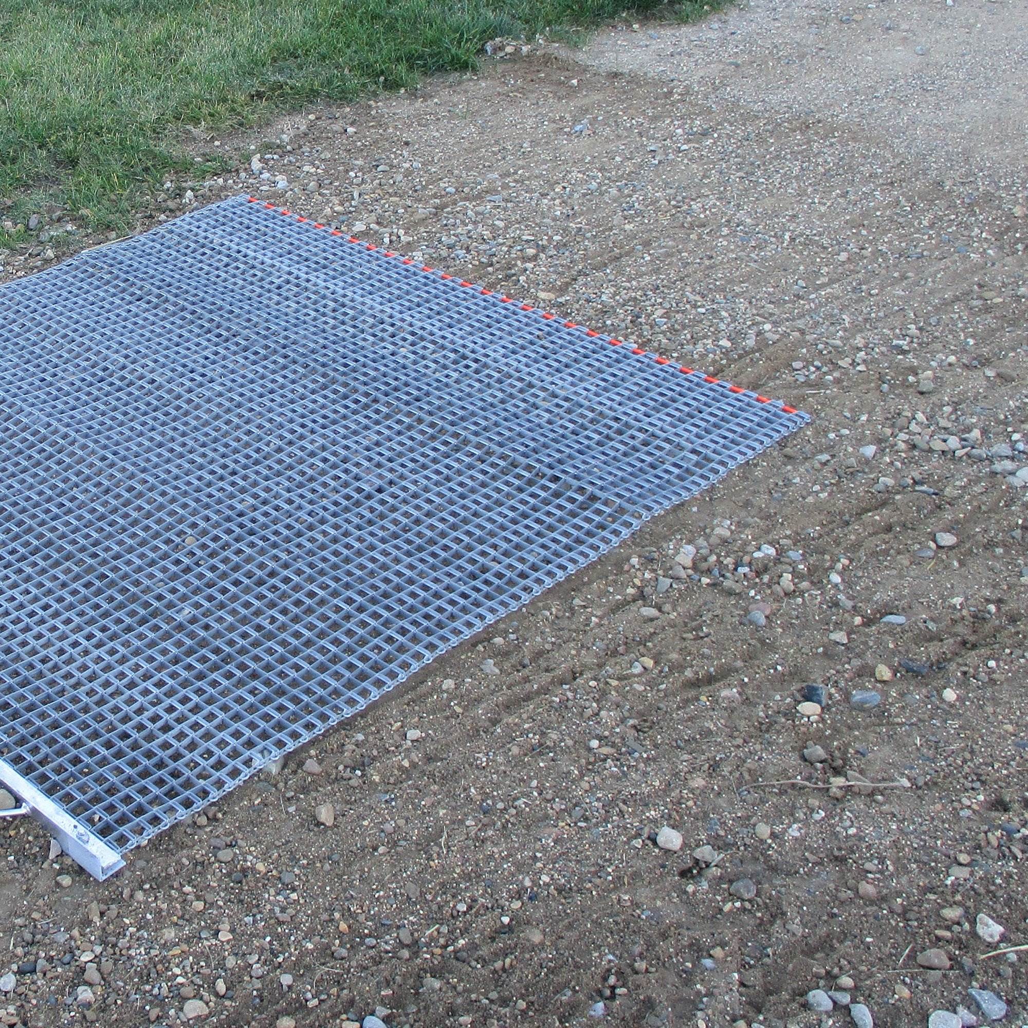 Yard Tuff ATV/UTV 5' x 3' Zinc Plated Field Surface Leveling Drag Mat (2 Pack) - VMInnovations
