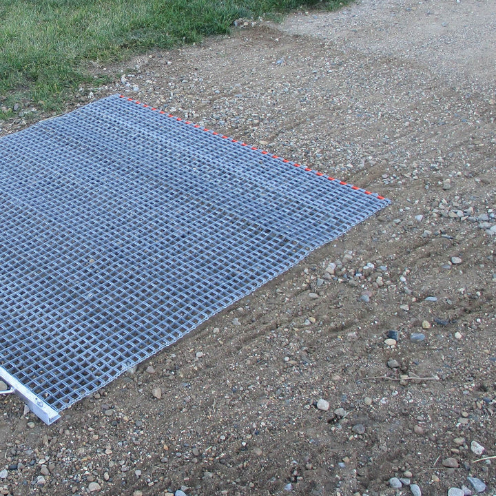 Yard Tuff ATV/UTV 5' x 3' Zinc Plated Field Surface Leveling Drag Mat (2 Pack)