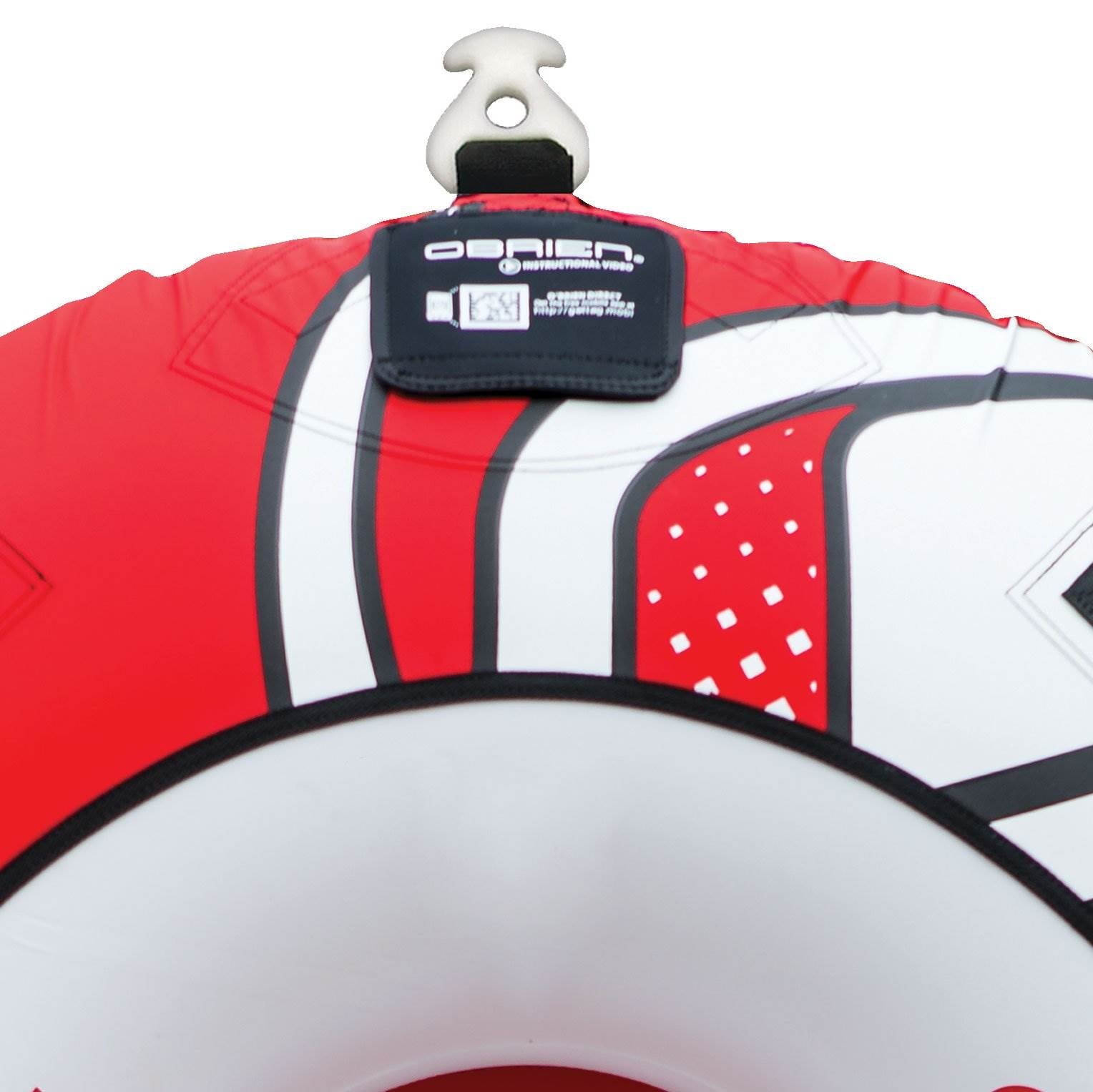 OBrien 66" Heavy Duty One Rider Towable Lake Tube w/ Tow Line Connector (2 Pack)