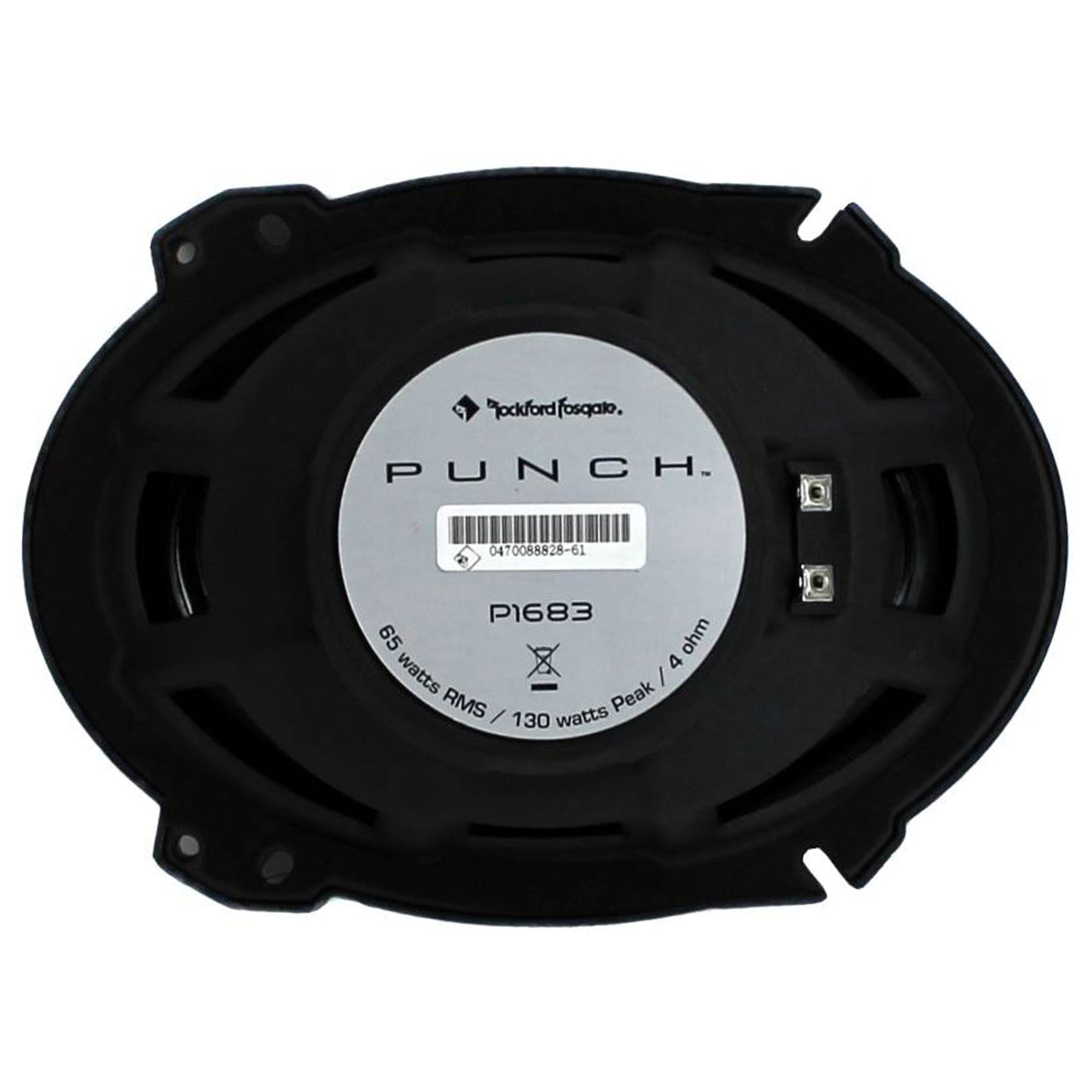 2 Rockford Fosgate P1683 130W & 2 Rockford Fosgate R168X2 110W 6x8 Speakers