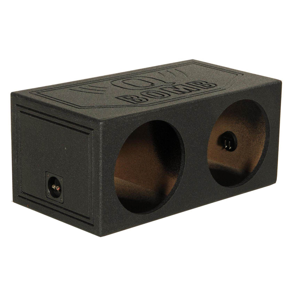 Q-Power QBOMB15S QBomb 15 Inch Dual Sealed Subwoofer Sub Box Enclosure (2 Pack)